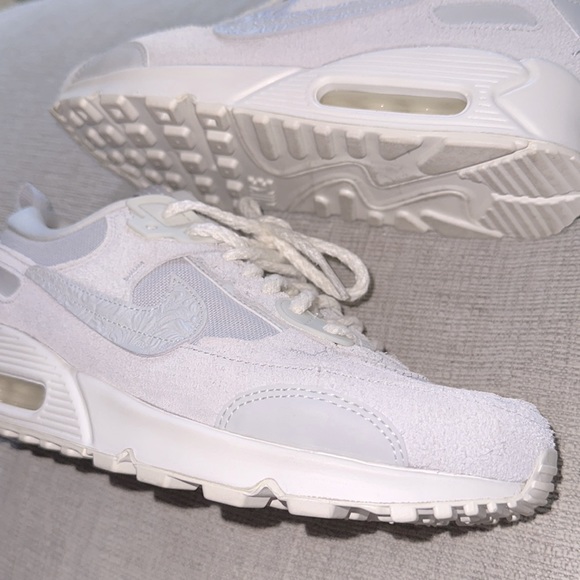 Nike Air Max 90 Futura SE Sneakers in Photon Dust/Sail/Tawny - Picture 4 of 8